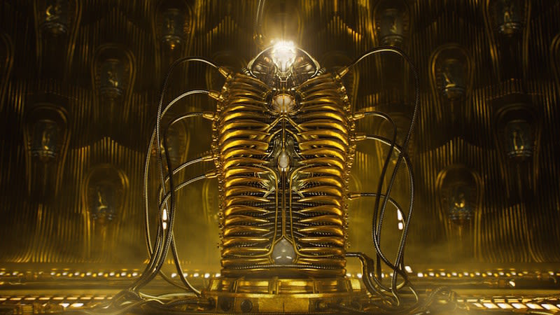 Adam Warlock’s cocoon, as seen in Guardians of the Galaxy Vol. 2.